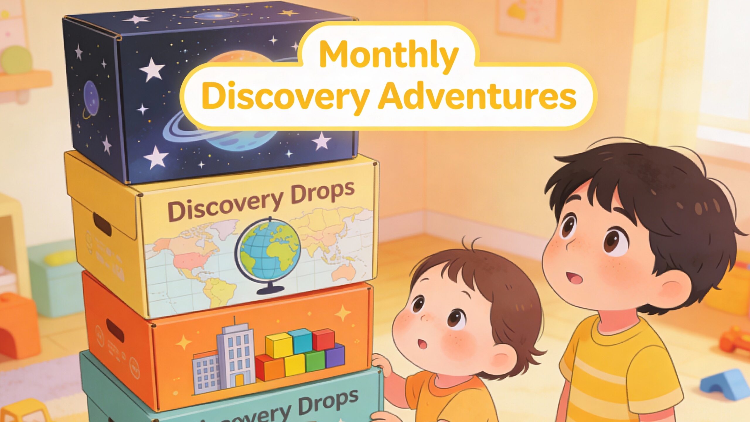 Book cover illustration for The Curious Solar System showing the solar system